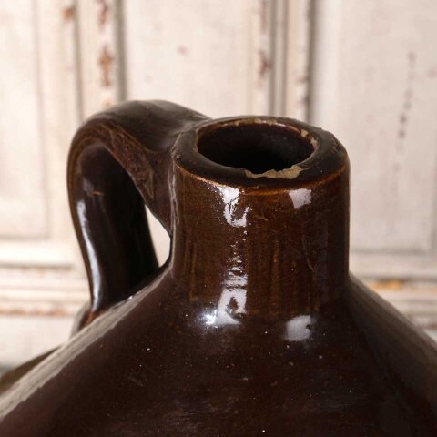 #55574 Antique 2 Gallon Stoneware Jug Crock image 3