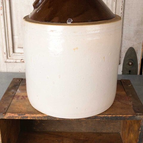 #55574 Antique 2 Gallon Stoneware Jug Crock image 4