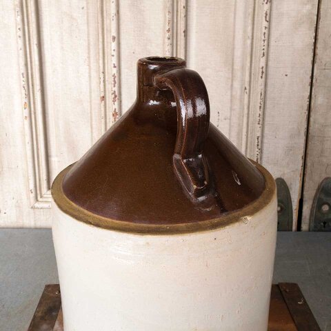 #55574 Antique 2 Gallon Stoneware Jug Crock image 5