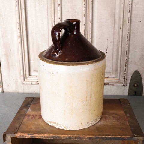 #55575 Antique 1 Gallon Stoneware Jug Crock image 4