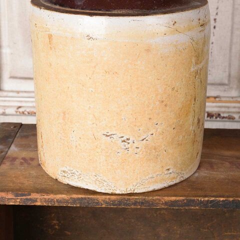 #55575 Antique 1 Gallon Stoneware Jug Crock image 7