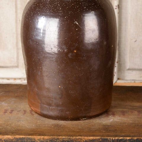 #55578 Antique Stoneware Canning Storage Jar Crock image 3