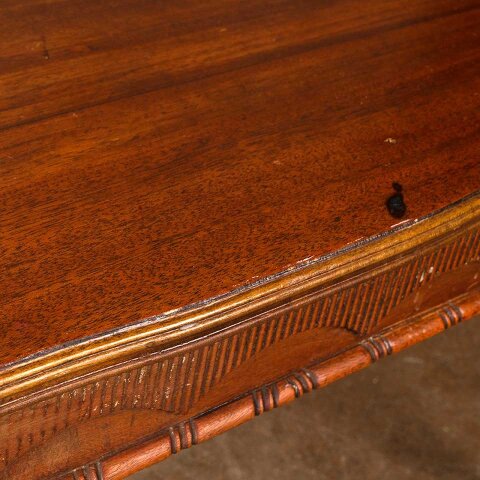 #55586 36x18 Antique Wood Coffee Table image 4