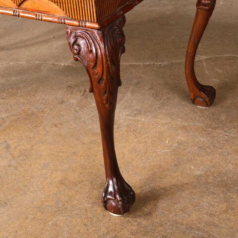 #55586 36x18 Antique Wood Coffee Table image 5