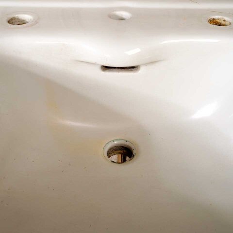 #55609 Antique Standard Porcelain Pedestal Sink image 3