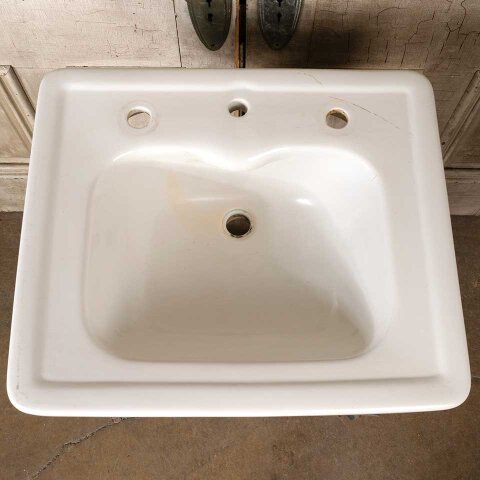 #55609 Antique Standard Porcelain Pedestal Sink image 7