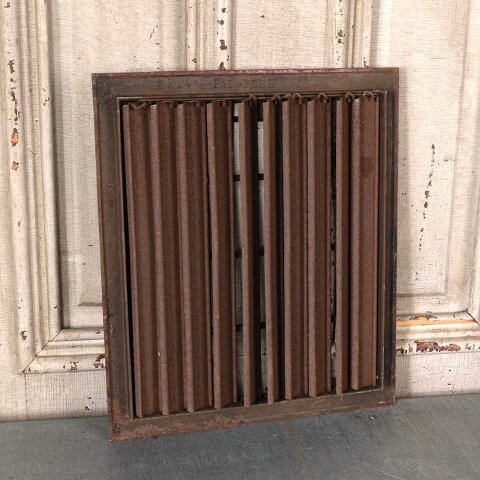 #55614 12x14 Antique Heat Grate Floor Vent Cover image 3