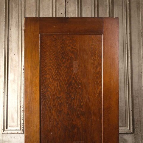 #55627 30x77 Salvaged Antique 1 Panel Interior Door image 6