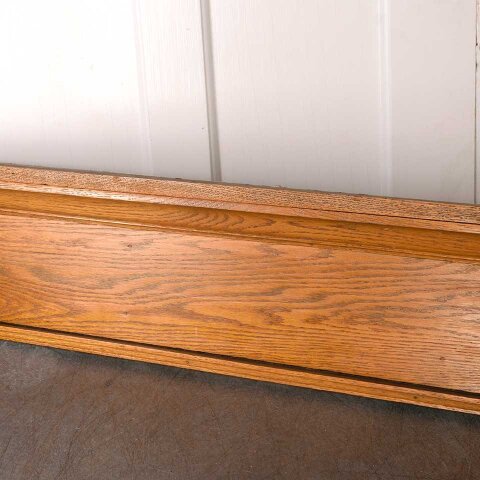 #55637 77" Salvaged Oak Wood Door/Window Header image 4