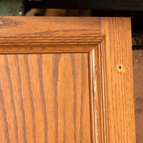 #55681 21x28 Salvaged Oak Cabinet Door image 2