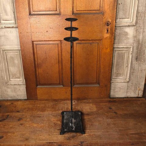 #55750 Painted Metal Candelabra Candle Stand image 6