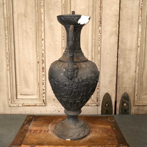 #55800 Antique Cast Plaster Lamp Base image 7
