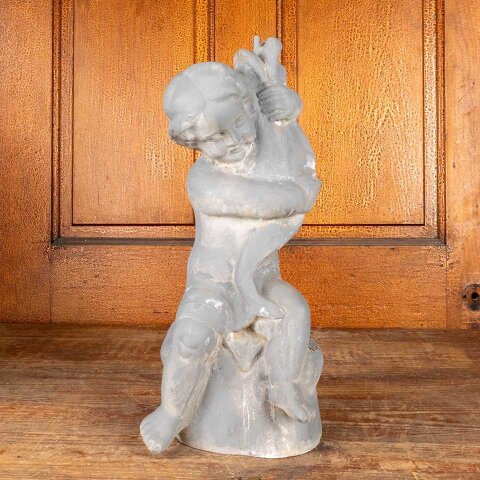 Cast Metal Garden Fountain Statue