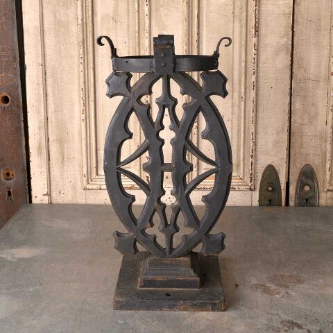12x24 Antique Cast Iron Garden Planter Base