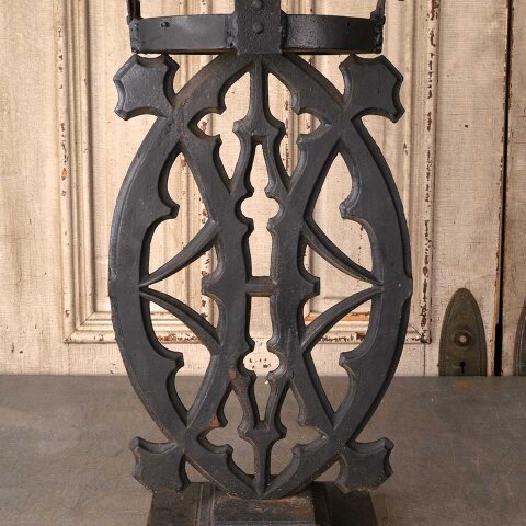 #55823 12x24 Antique Cast Iron Garden Planter Base image 3