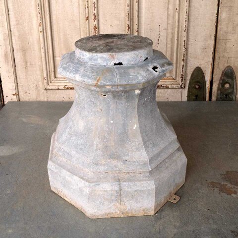#55824 15x15 Vintage Cast Aluminum Pedestal Base image 2