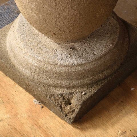 #55834 Antique Sandstone Finial Garden Ornament image 3