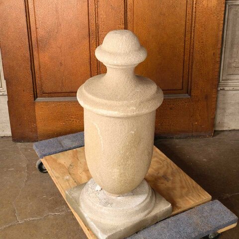 #55834 Antique Sandstone Finial Garden Ornament image 5