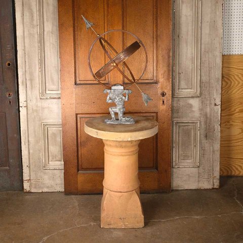 Armillary & Chimney Pot Garden Ornament