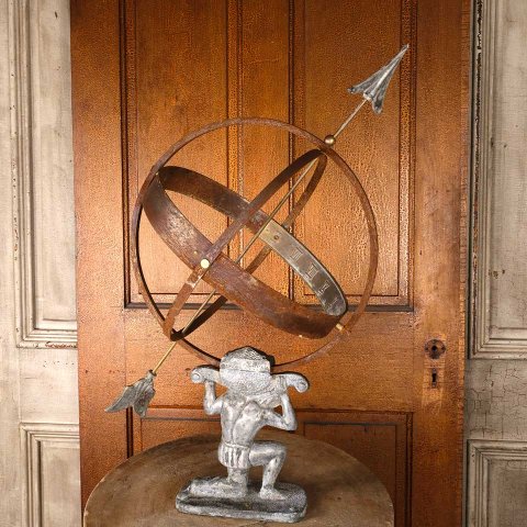#55847 Armillary & Chimney Pot Garden Ornament image 7
