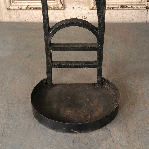 #55852 Repurposed Cast Iron Fence Planter Holder image 2