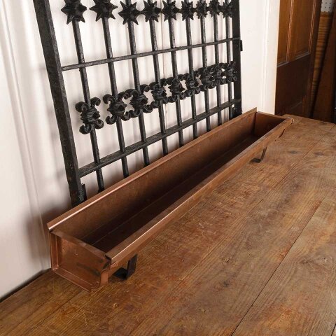 #55864 Repurposed Iron Window Guard Wall Planter image 2