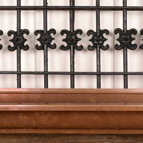 #55864 Repurposed Iron Window Guard Wall Planter image 7