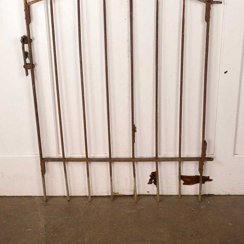 #55879 32x44 Antique Wrought Iron Garden Gate image 5
