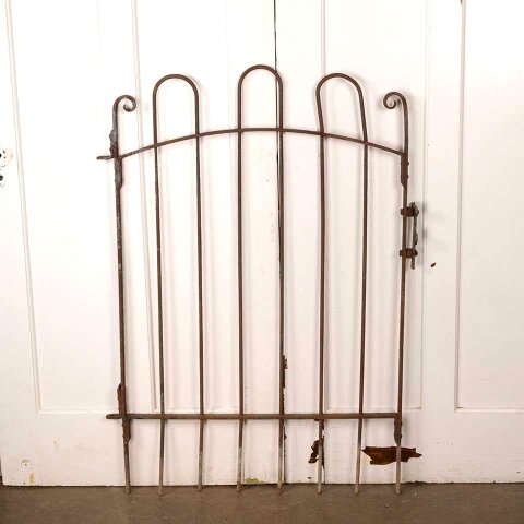 #55879 32x44 Antique Wrought Iron Garden Gate image 6