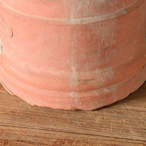 #55891 Metal Whisk & Terra Cotta Garden Ornament image 6
