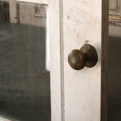 #55937 32x80 Antique 8 Lite Wood Storm Door image 4