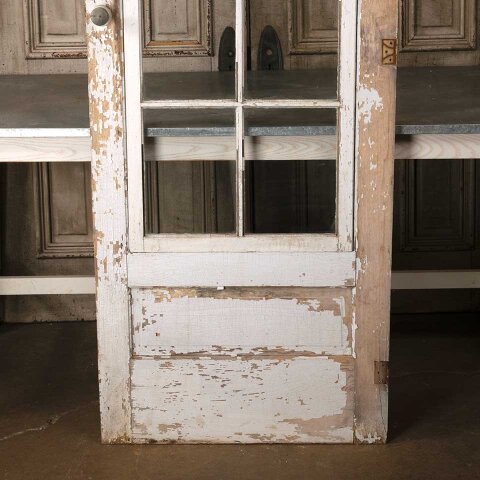 #55938 30x81 Antique 8 Lite Wood Storm Door image 3
