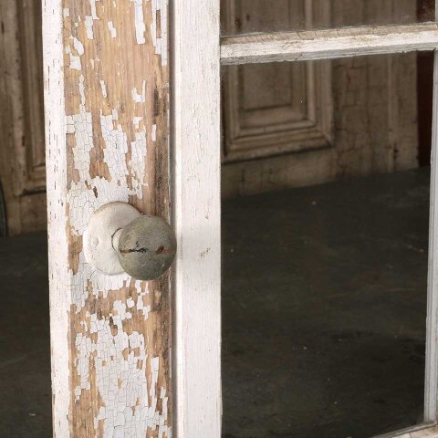 #55938 30x81 Antique 8 Lite Wood Storm Door image 4