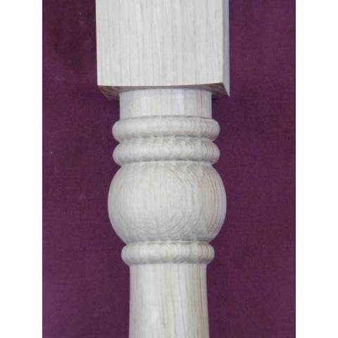 #5813 Turned Oak Stair Baluster image 3
