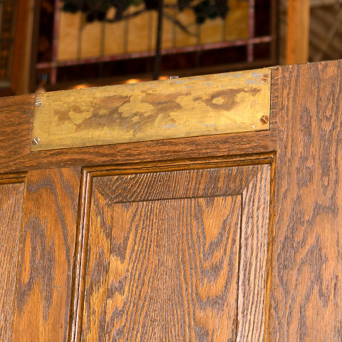 #5864 32x79 8 Panel Oak Door image 4