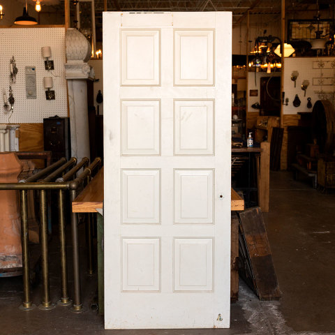 #5864 32x79 8 Panel Oak Door image 6