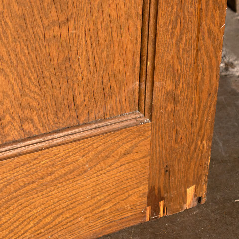 #7810 30x83 2 Panel Oak Interior Door image 5