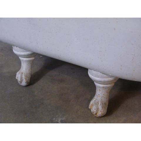 #8877 30x48 Antique Cast Iron Clawfoot Bathtub image 3