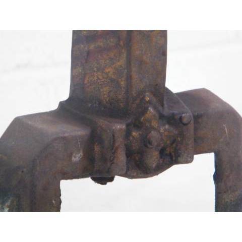 #8914 Arts & Crafts Fireplace Andirons image 6